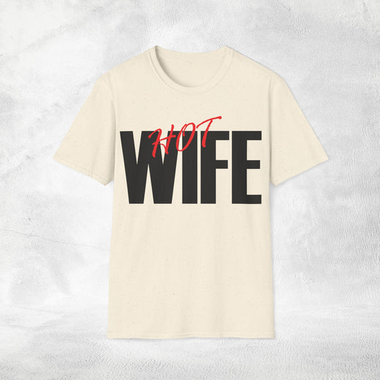 Womens Wifey T-shirt hot wife