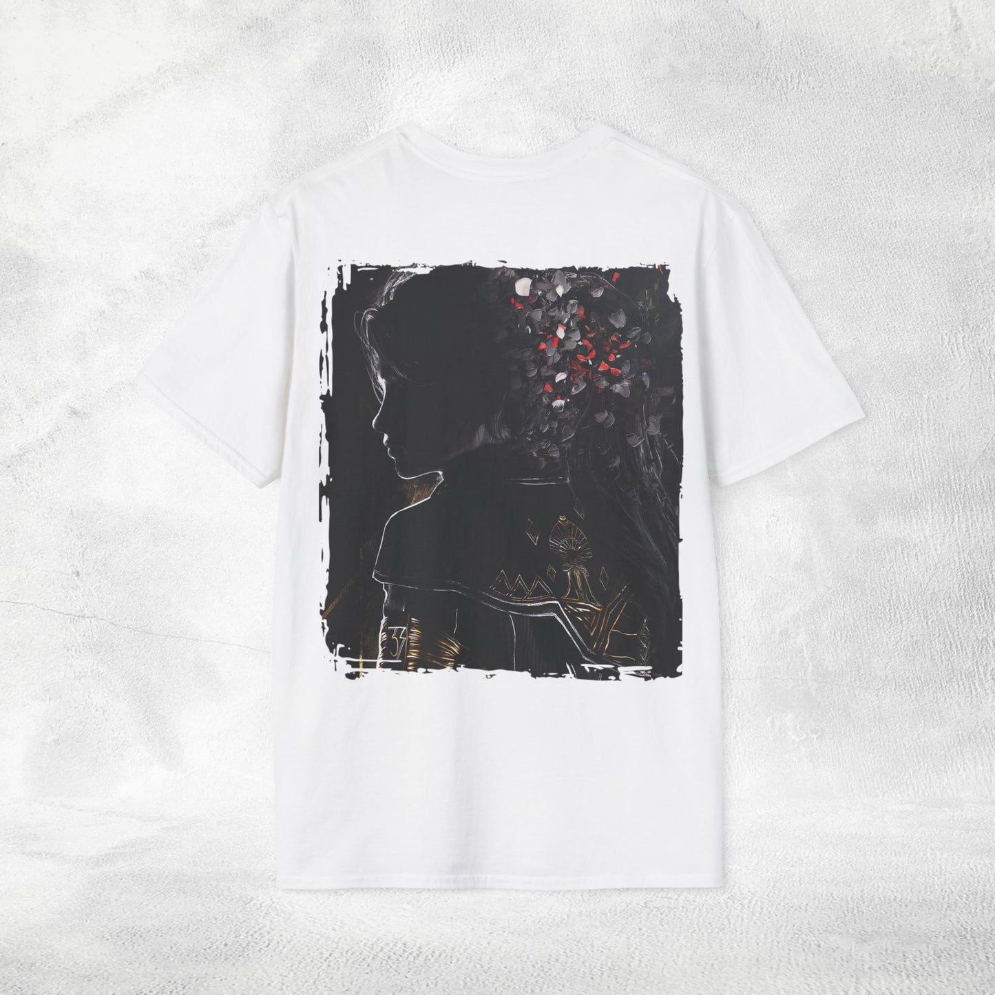 Unisex gaming shirt Expedition 33 Maelle BACKPRINT