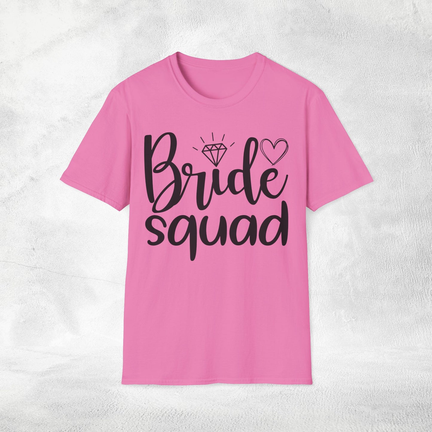 Women's T-Shirt bride squad bachelorette party