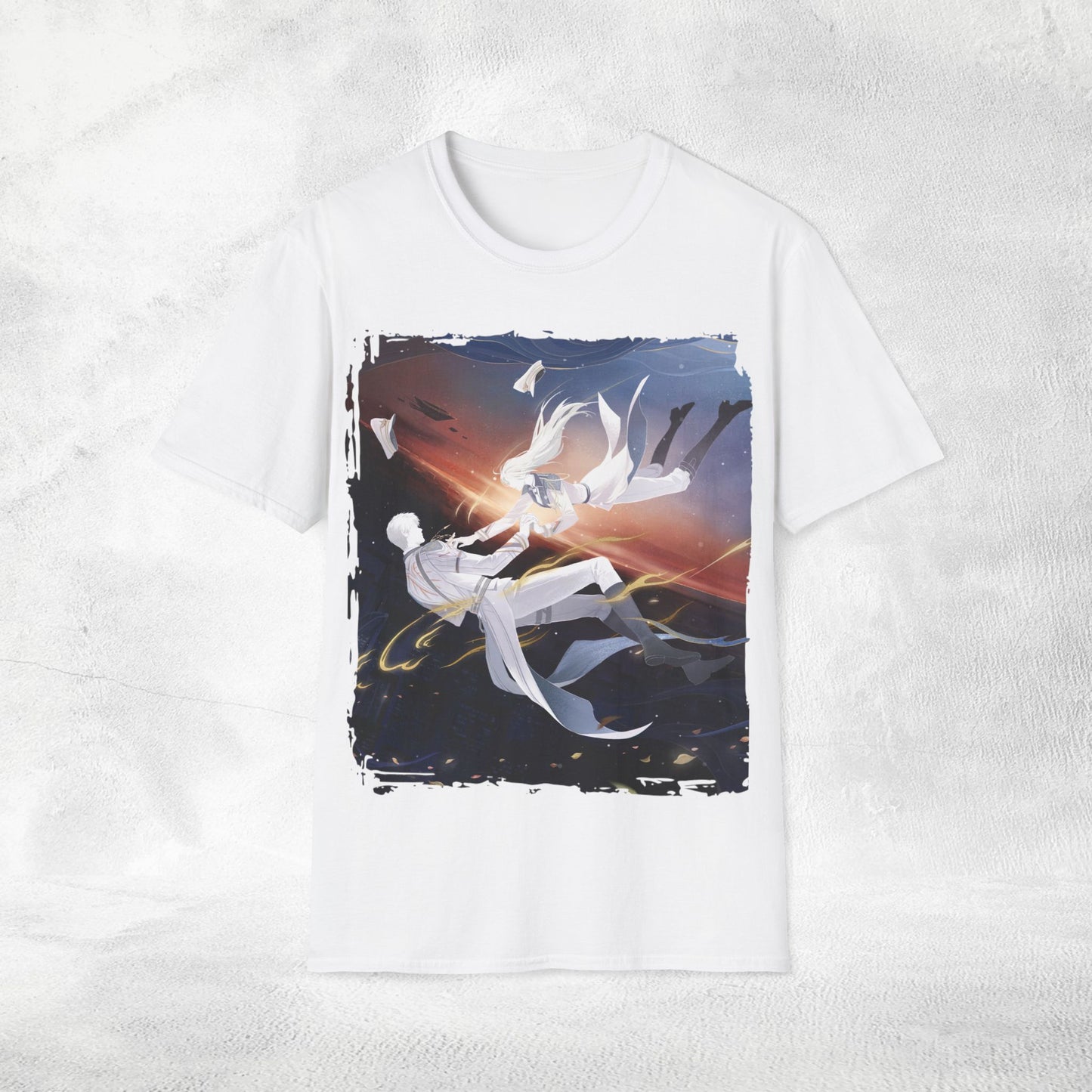Unisex anime shirt Caleb Love and Deepspace