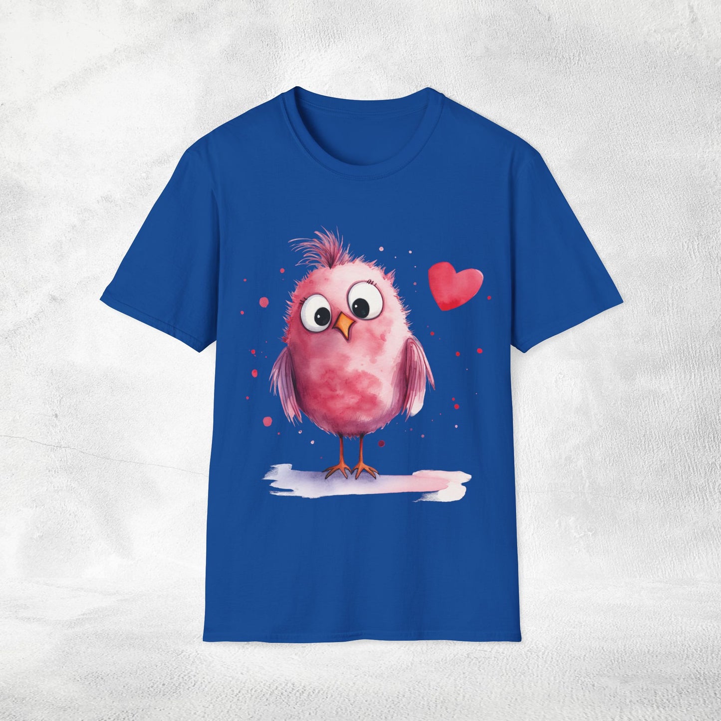 Unisex couples T-Shirt lovebird