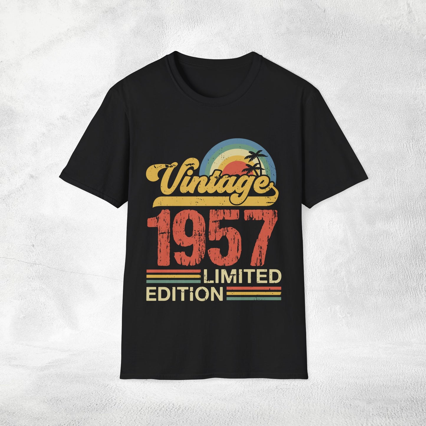 Unisex year of birth shirt 1957