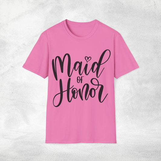 Women's T-Shirt Maid of Honor bachelorette party