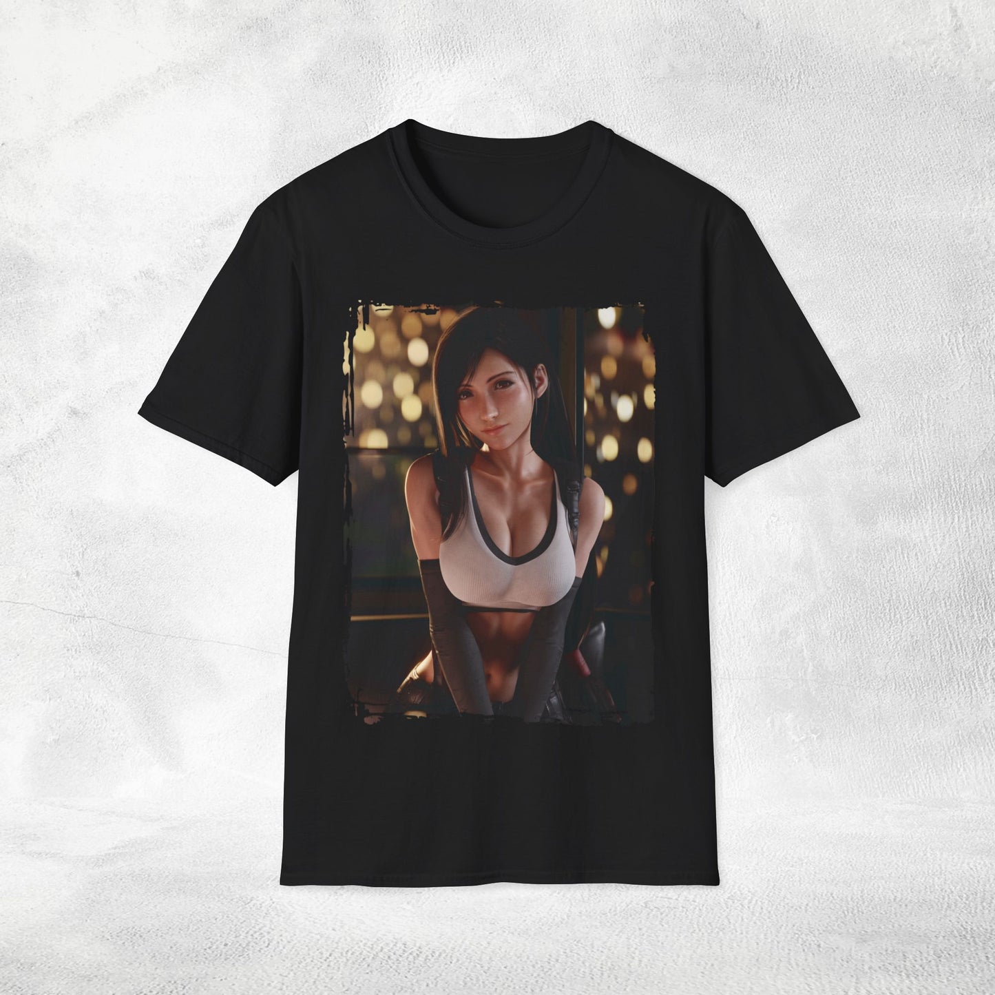 Unisex gaming shirt Final Fantasy Tifa Lockhart