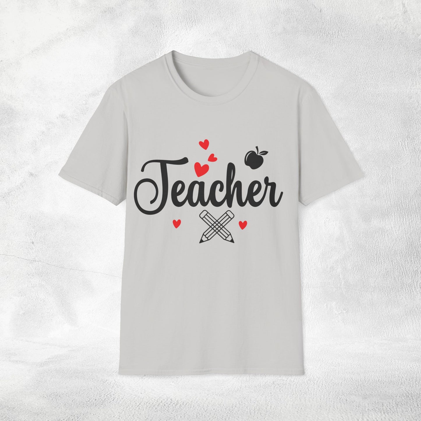 teacher shirt hearts