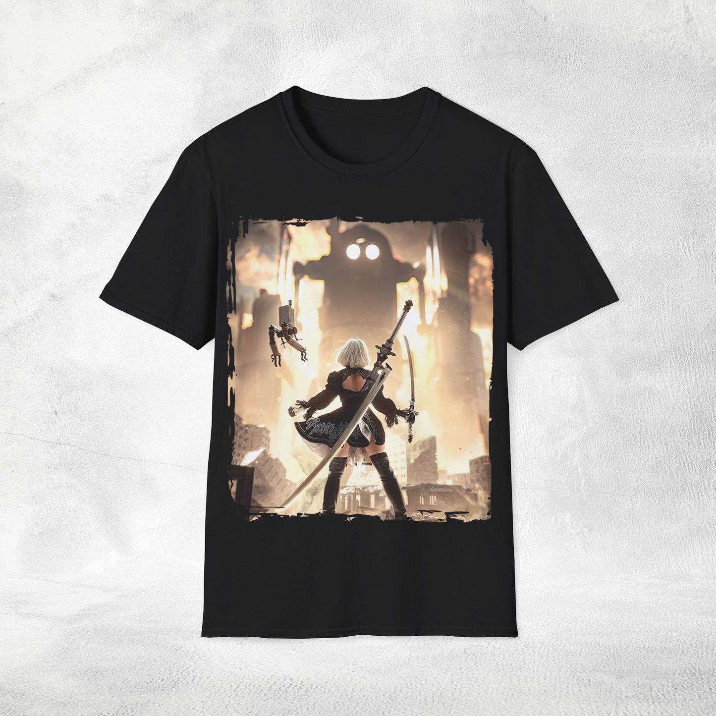 Unisex gaming shirt 2B / Nier Automata / Nier Replica
