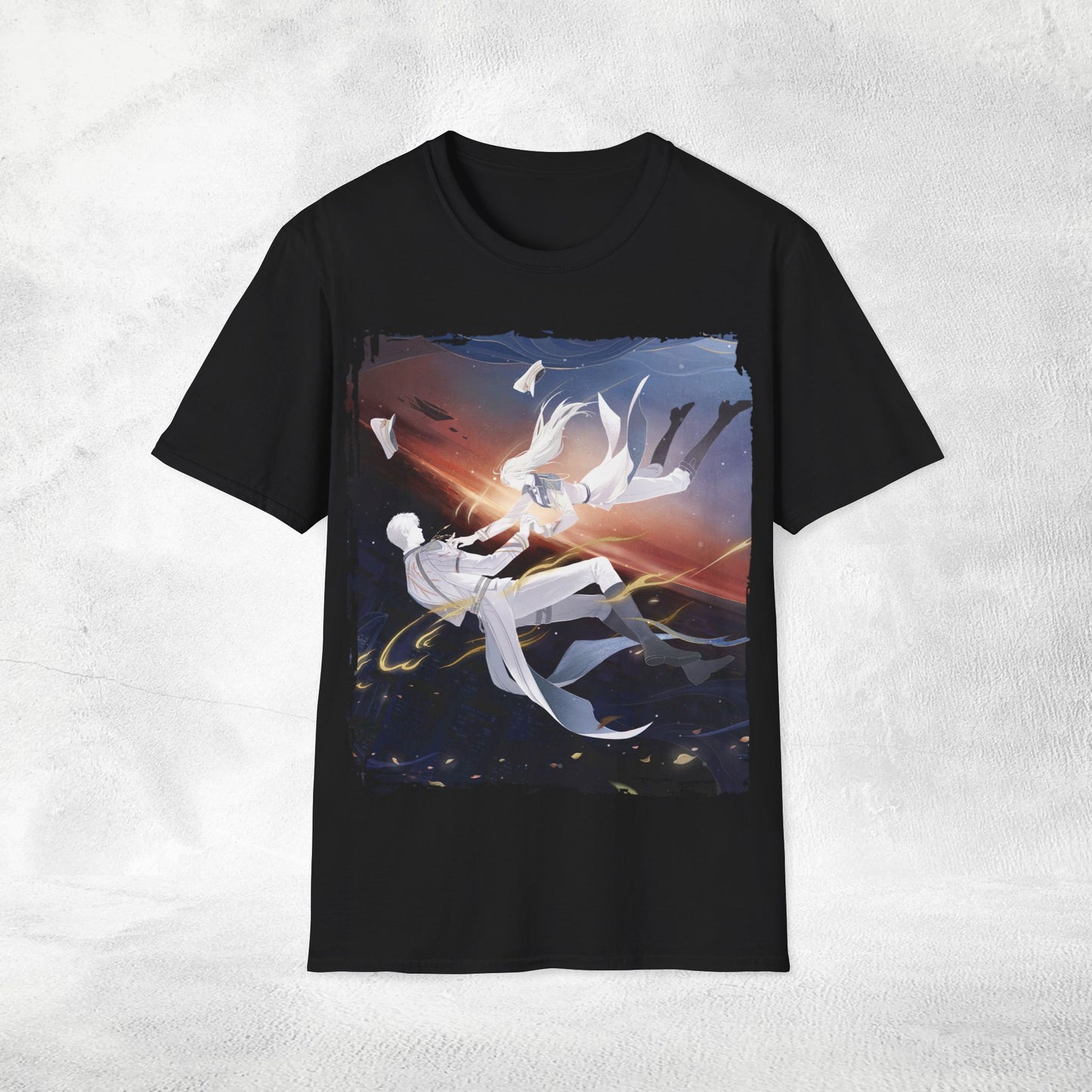 Unisex anime shirt Caleb Love and Deepspace