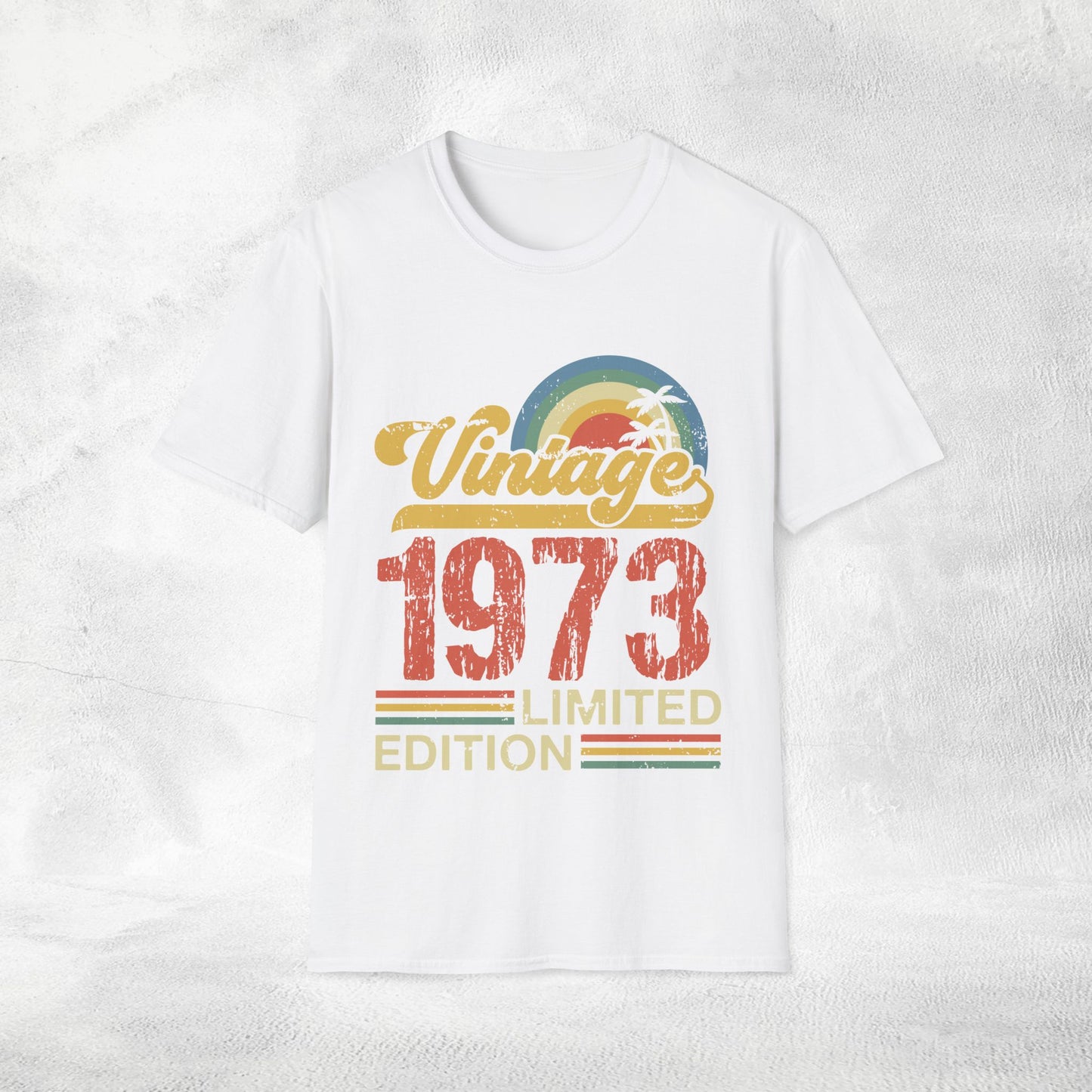 Unisex year of birth shirt 1973
