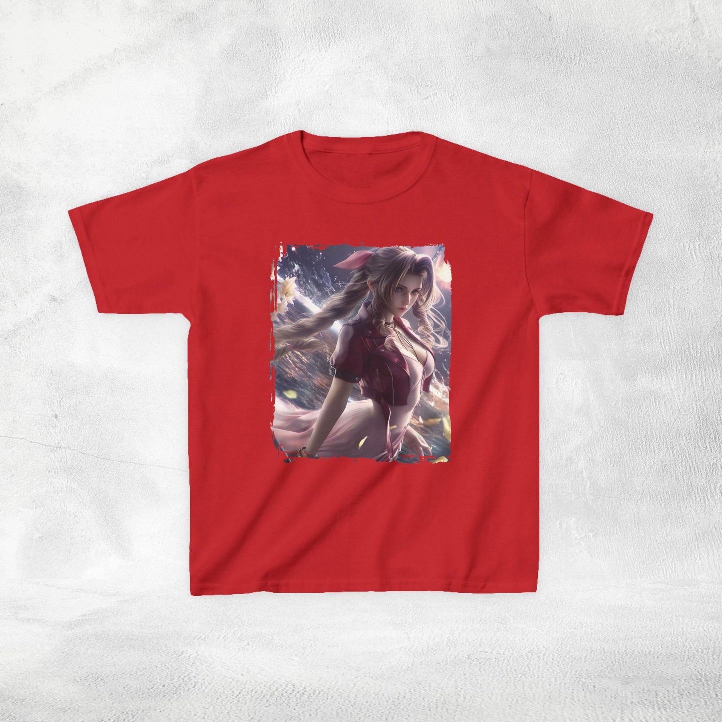 Kids gaming shirt Final Fantasy Aerith Gainsborough