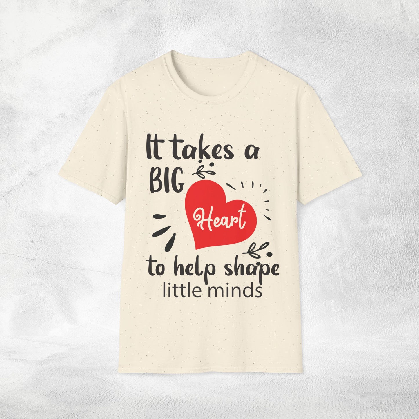 teacher shirt big heart