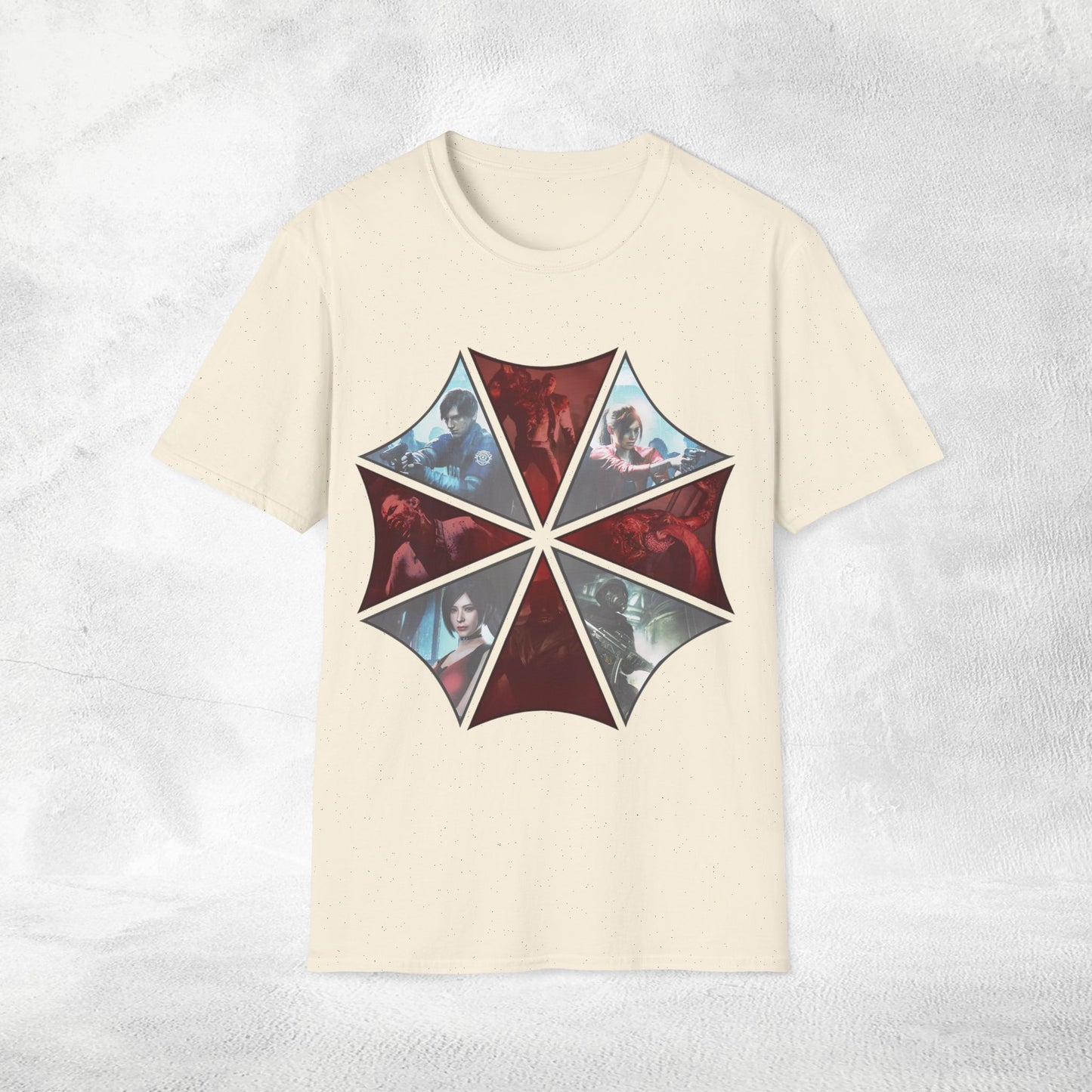 Unisex gaming shirt Resident Evil Umbrella Corporation