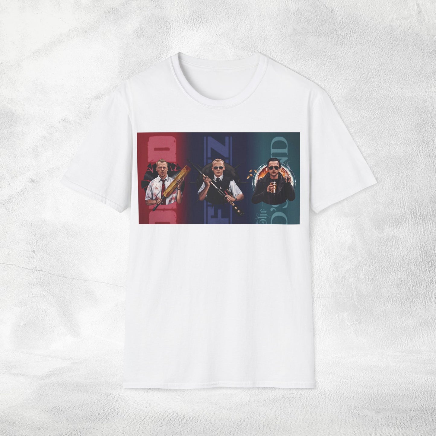 Unisex movie shirt Cornetto trilogy