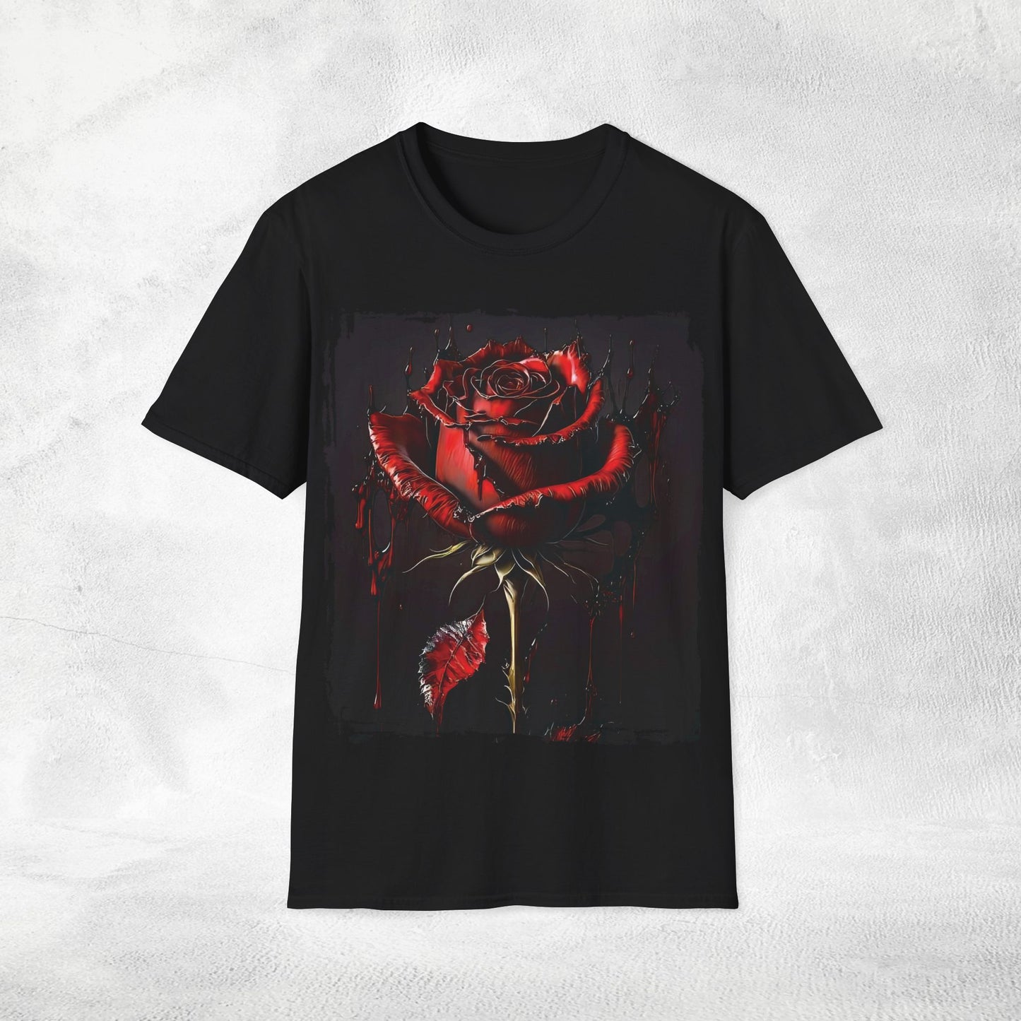 Unisex Gothic Shirt Rose