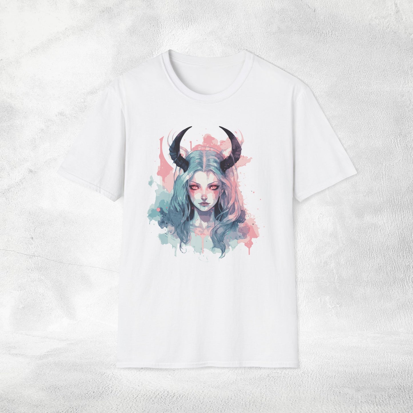 Unisex Gothic Shirt Pastel Baphomet Girl