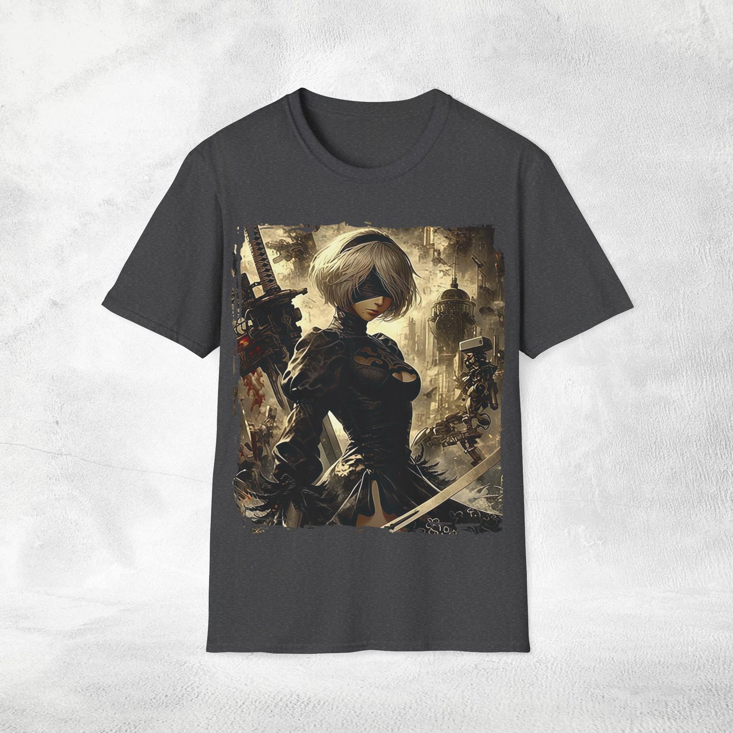 Unisex Gaming shirt 2B / Nier Automata / Nier Replica