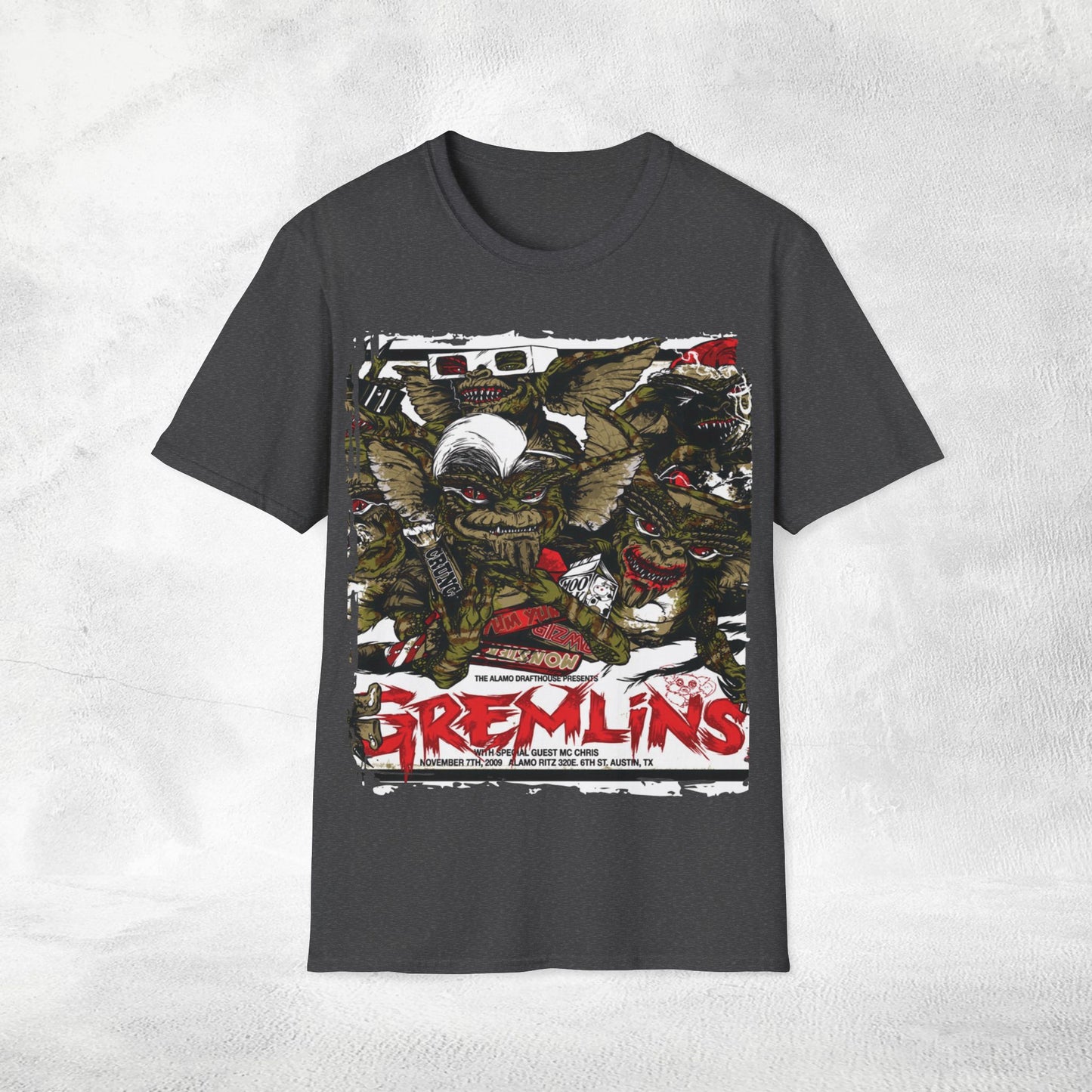 Limited unisex movie shirt Gremlins