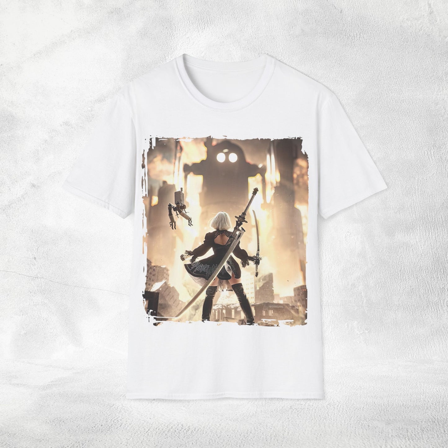 Unisex gaming shirt 2B / Nier Automata / Nier Replica