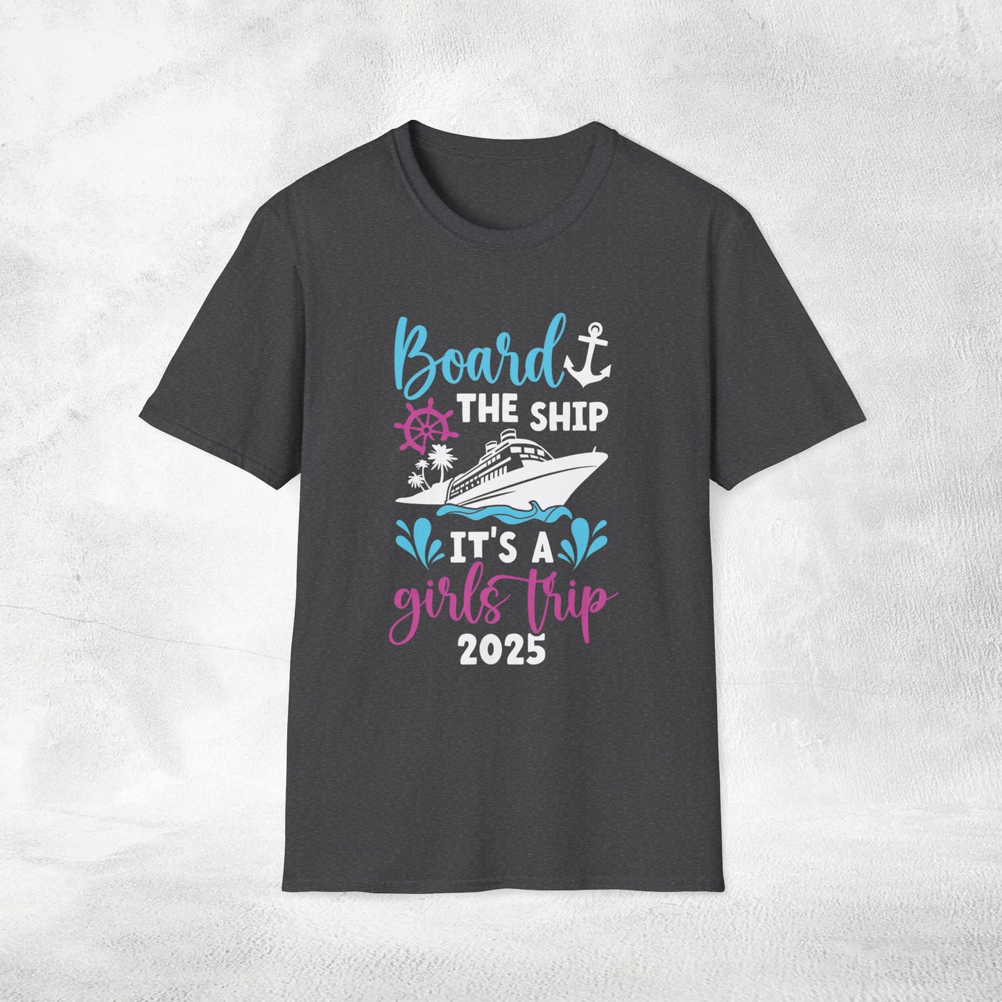 women shirt girls trip board the ship 2025
