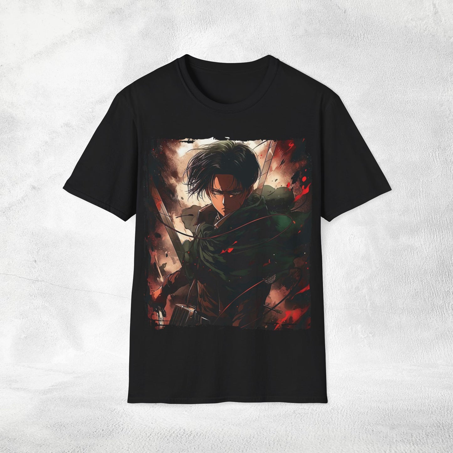 Unisex anime shirt Levi Ackerman Attack on Titan