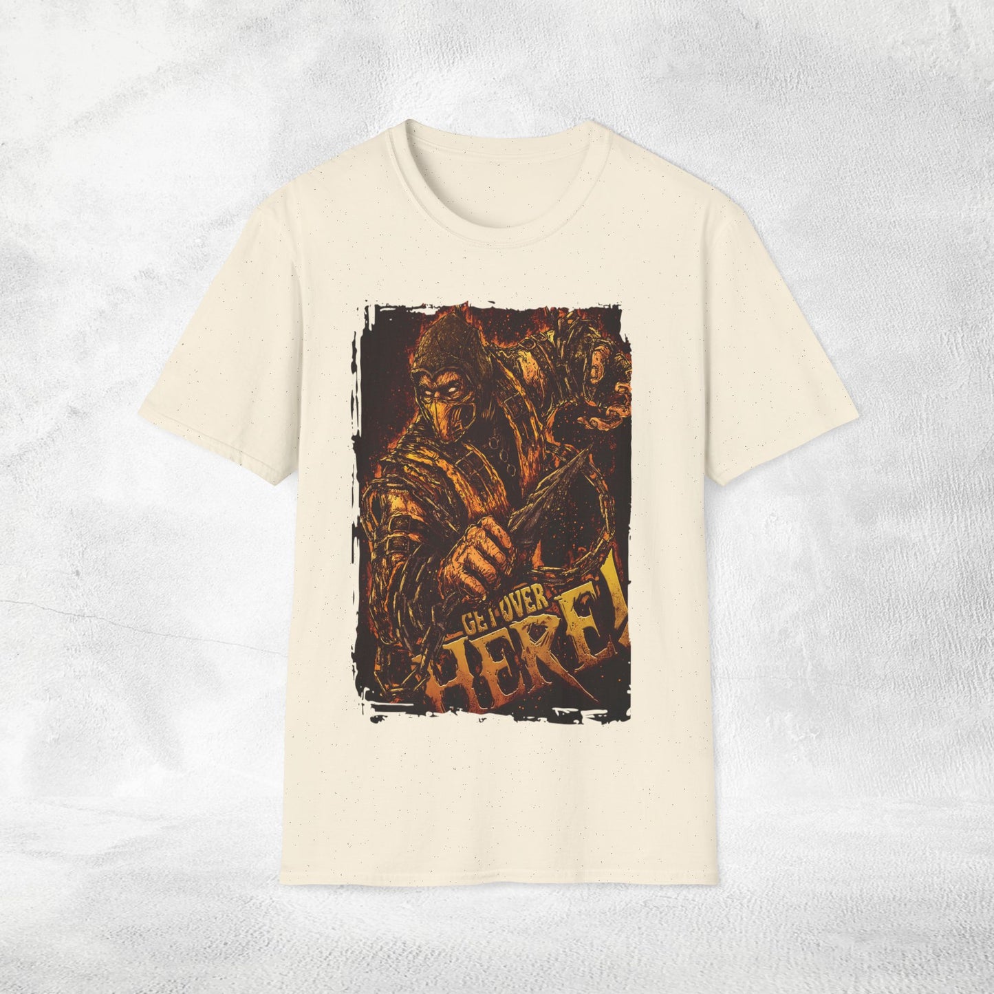 Unisex gaming shirt Mortal Kombat get over here!