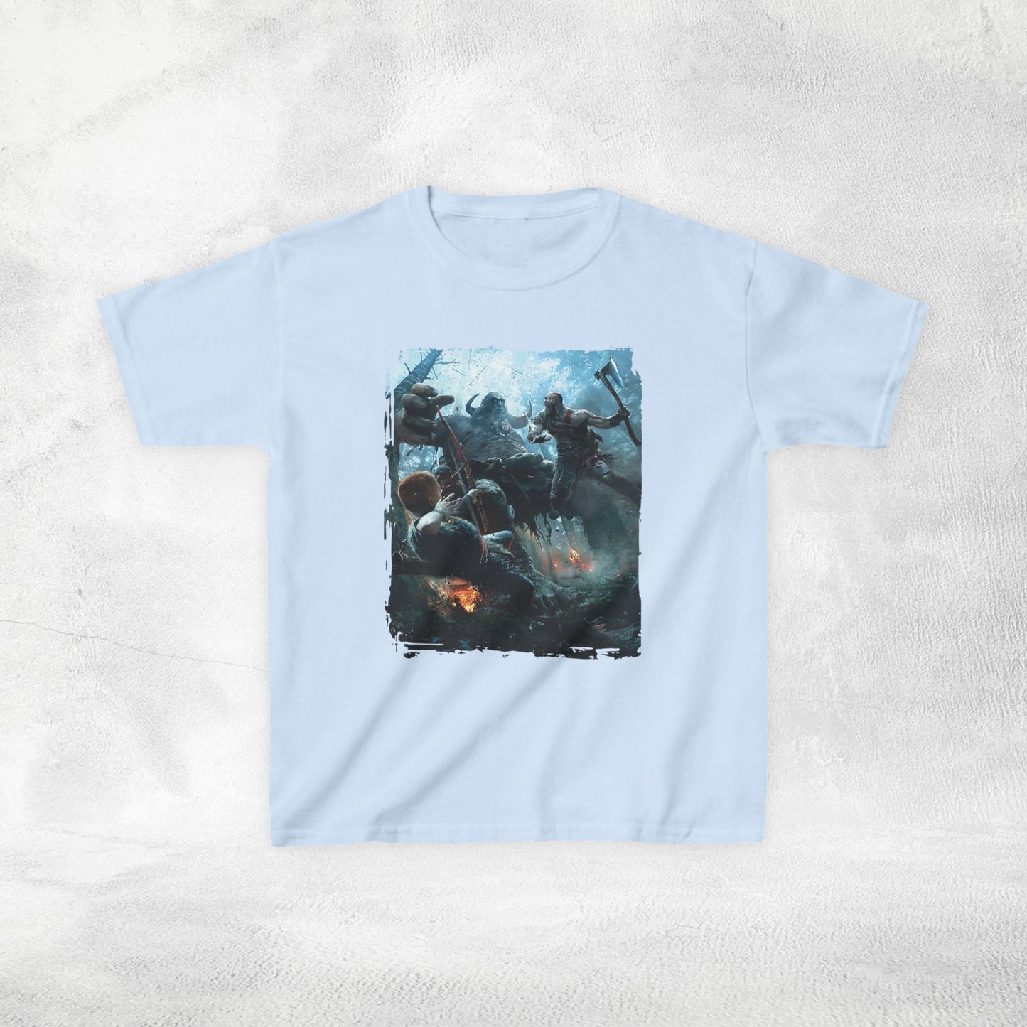 Kids gaming shirt Kratos