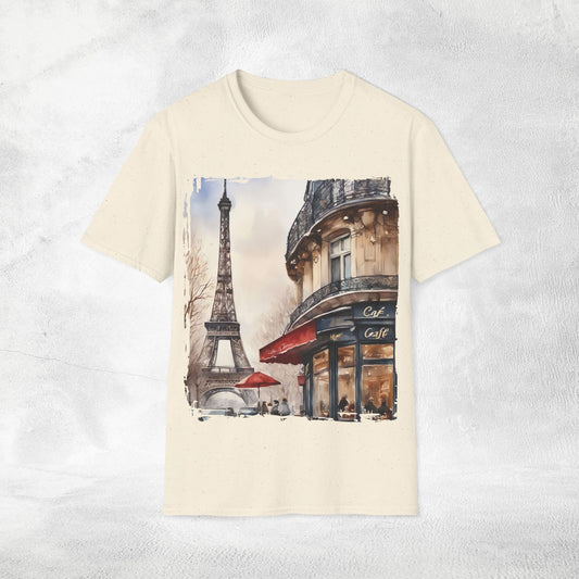 Women T-shirt from Paris with love vacation tee