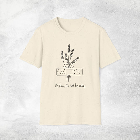 Women's Slogan T-shirt its ok to not be okay