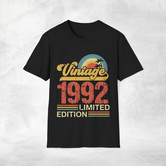 Unisex year of birth shirt 1992
