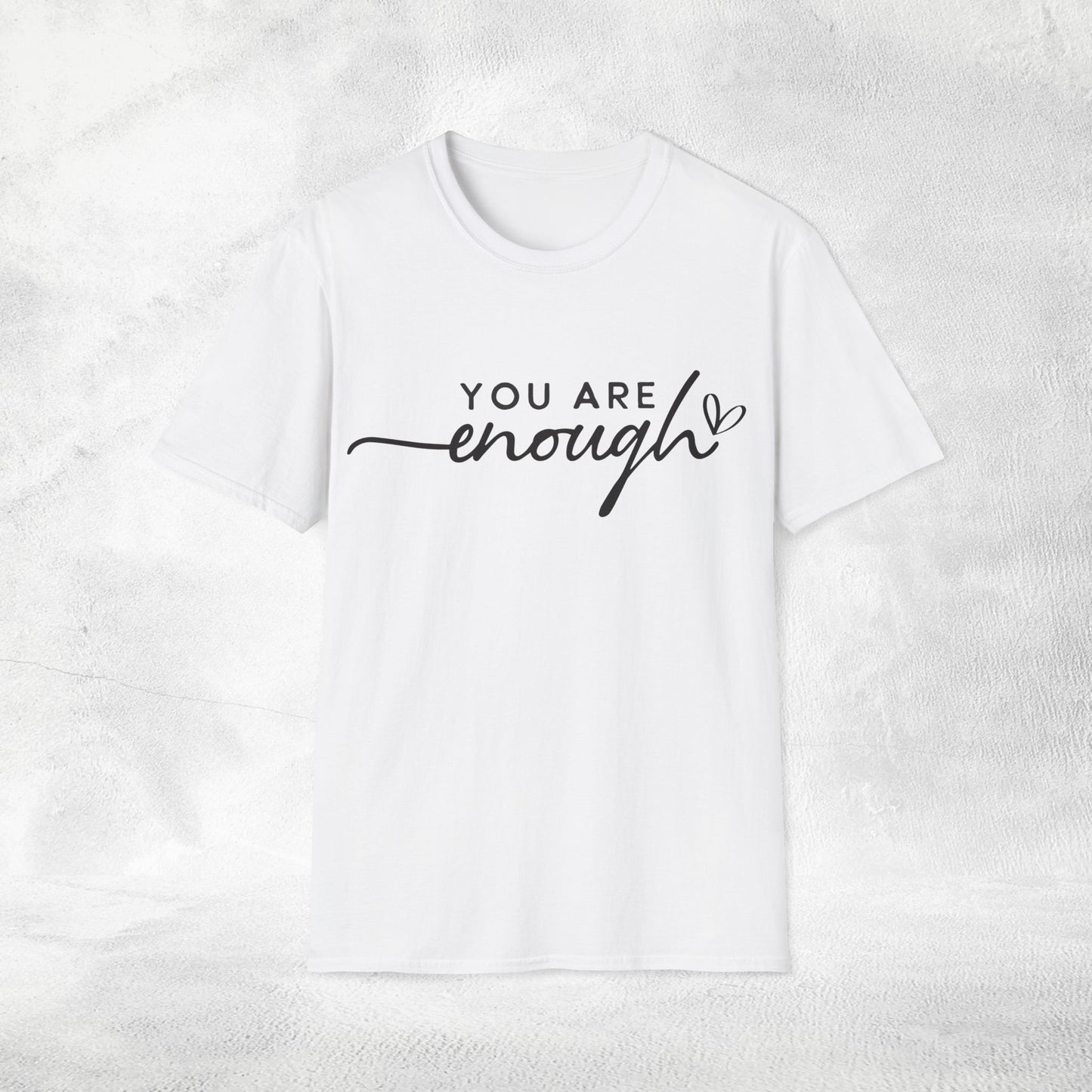 Women's Slogan T-shirt you are enough