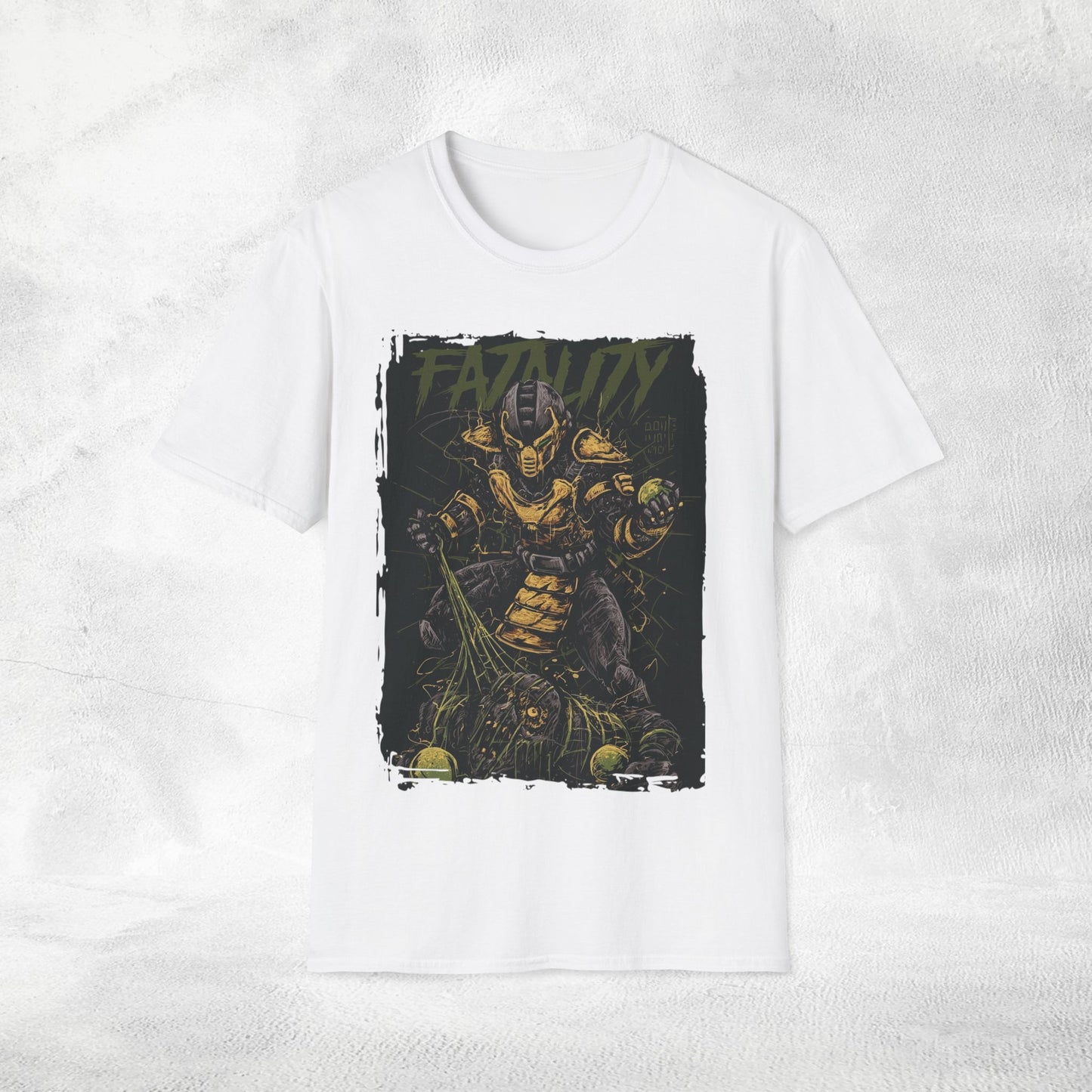 Unisex gaming shirt Mortal Kombat Fatality