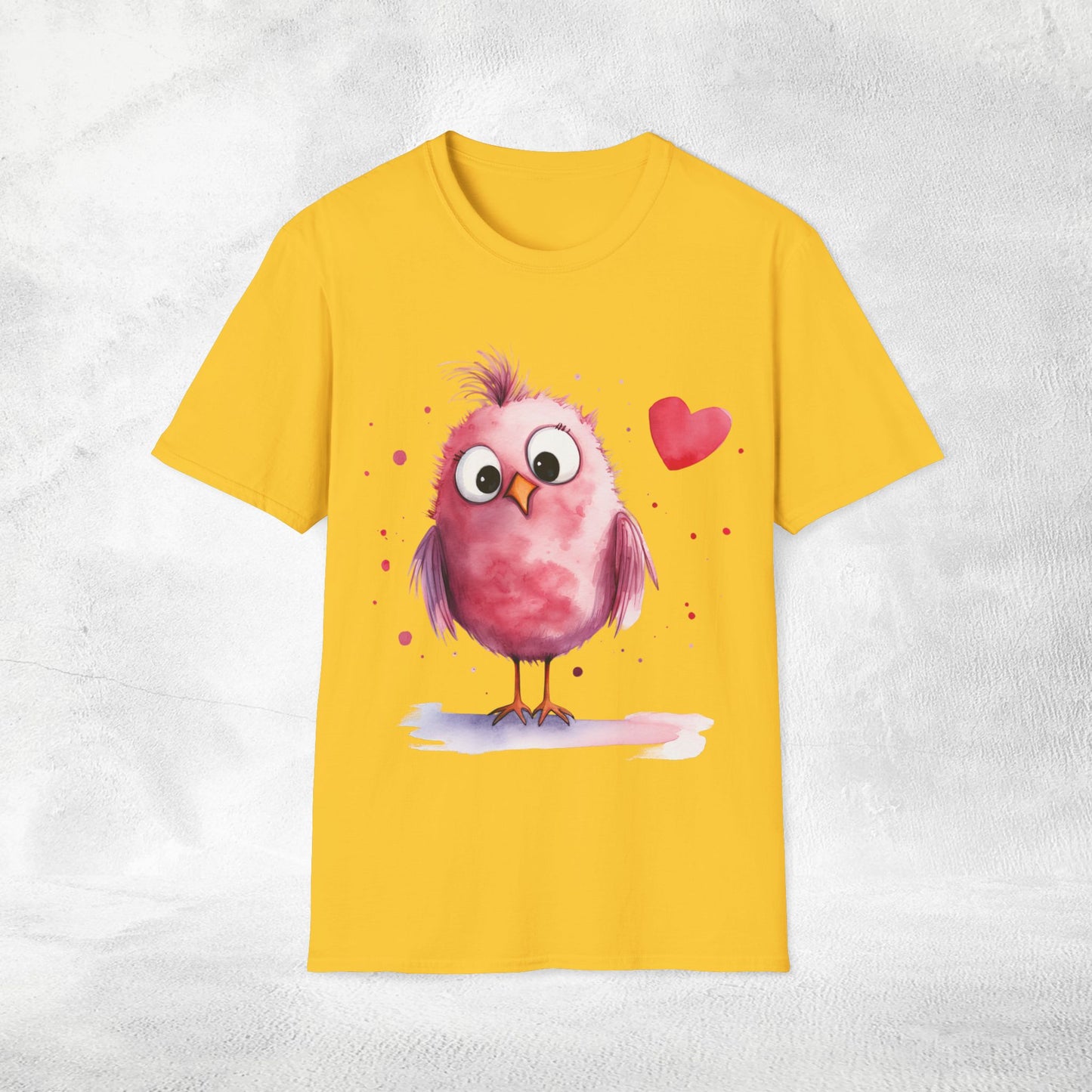 Unisex couples T-Shirt lovebird