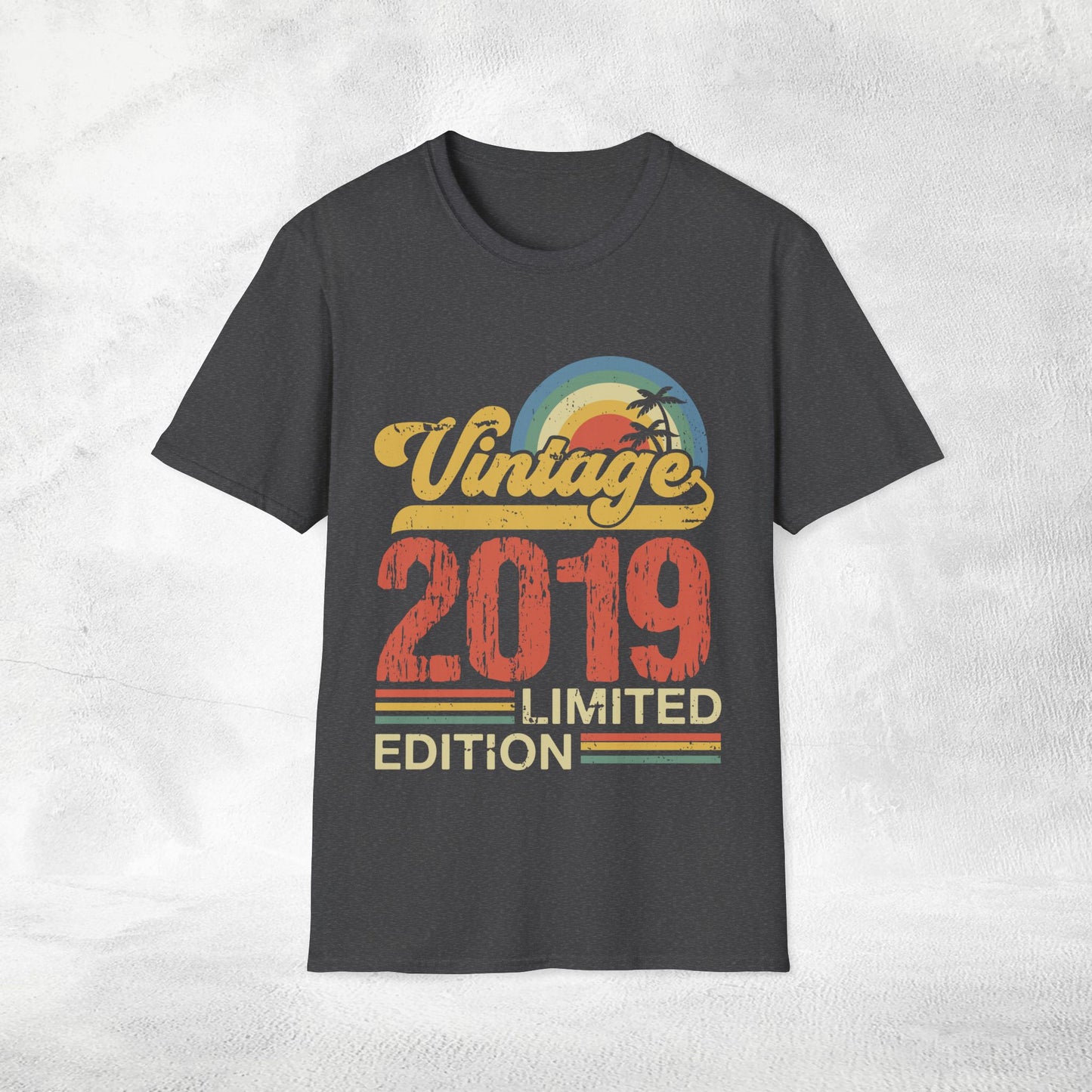 Unisex year of birth shirt 2019
