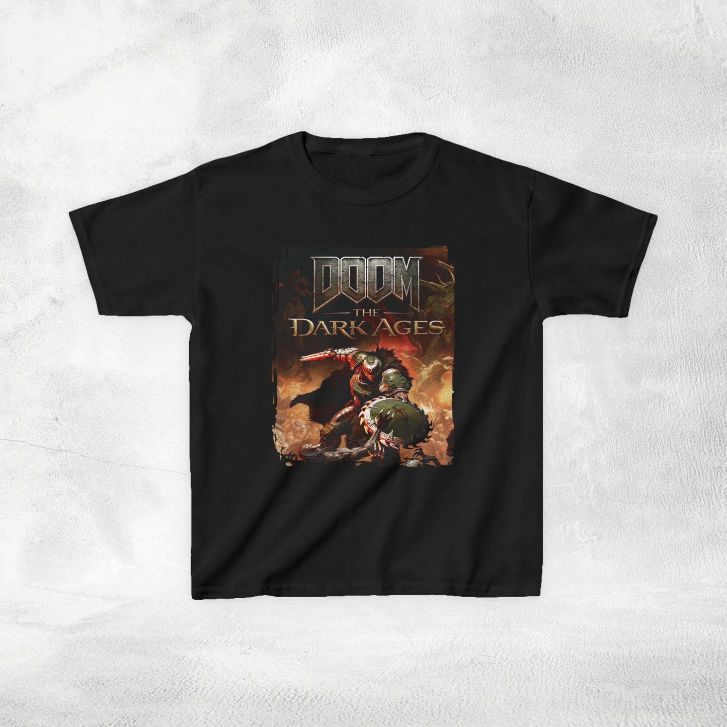 Kids  gaming shirt Doom the Dark Ages