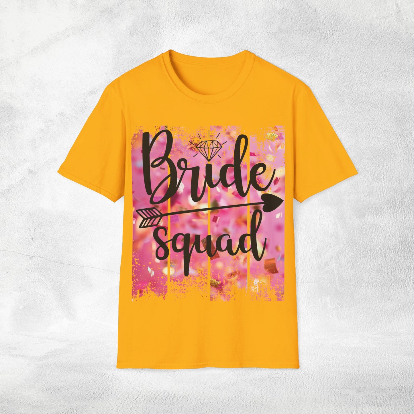 Women's T-Shirt bride squad bachelorette party