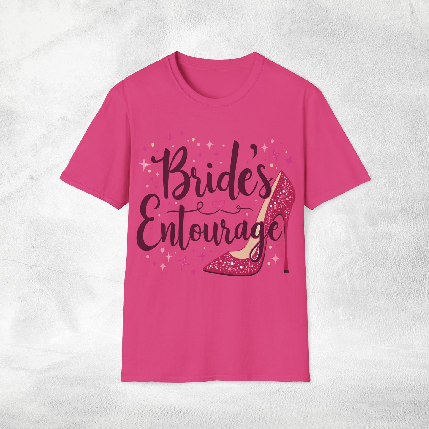 Women's T-Shirt Bride's Entourage bachelorette party