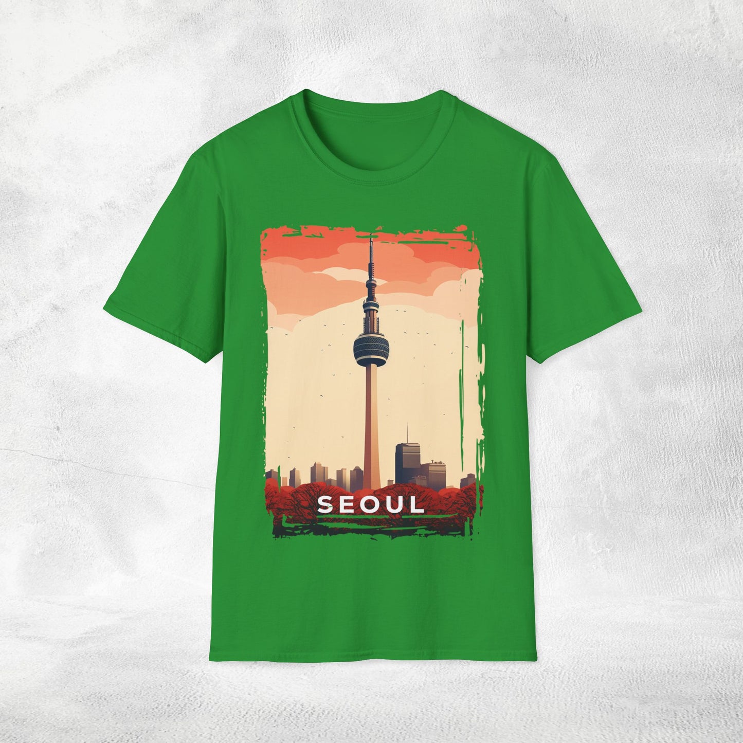 Women T-shirt Seoul vacation tee