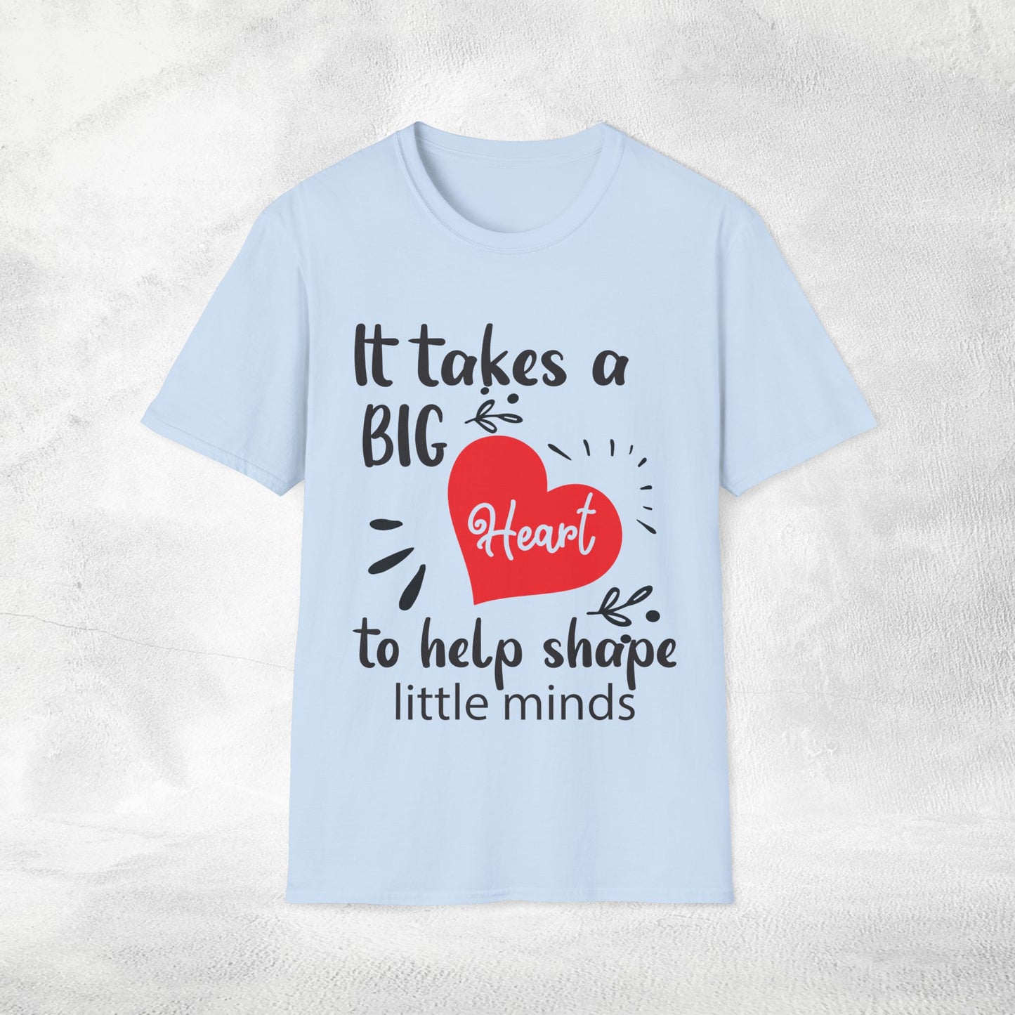teacher shirt big heart