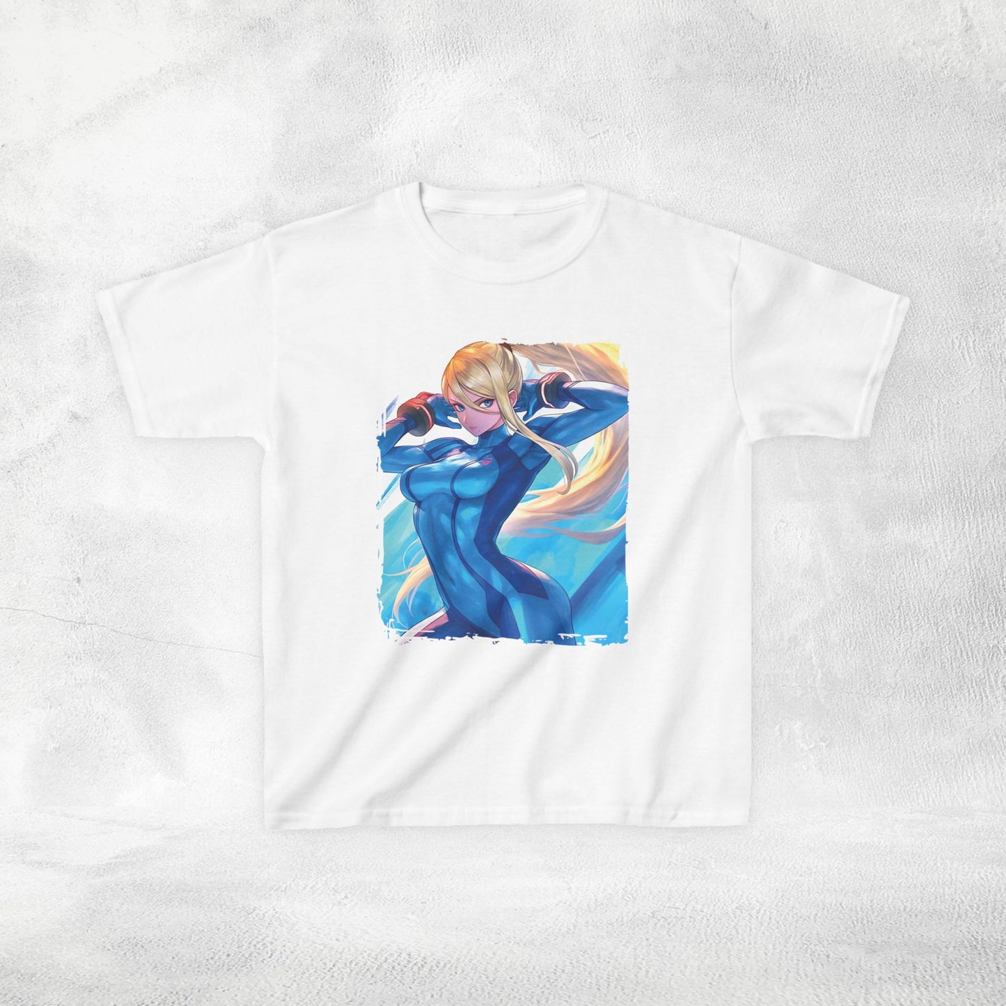Kids gaming shirt Samus Aran
