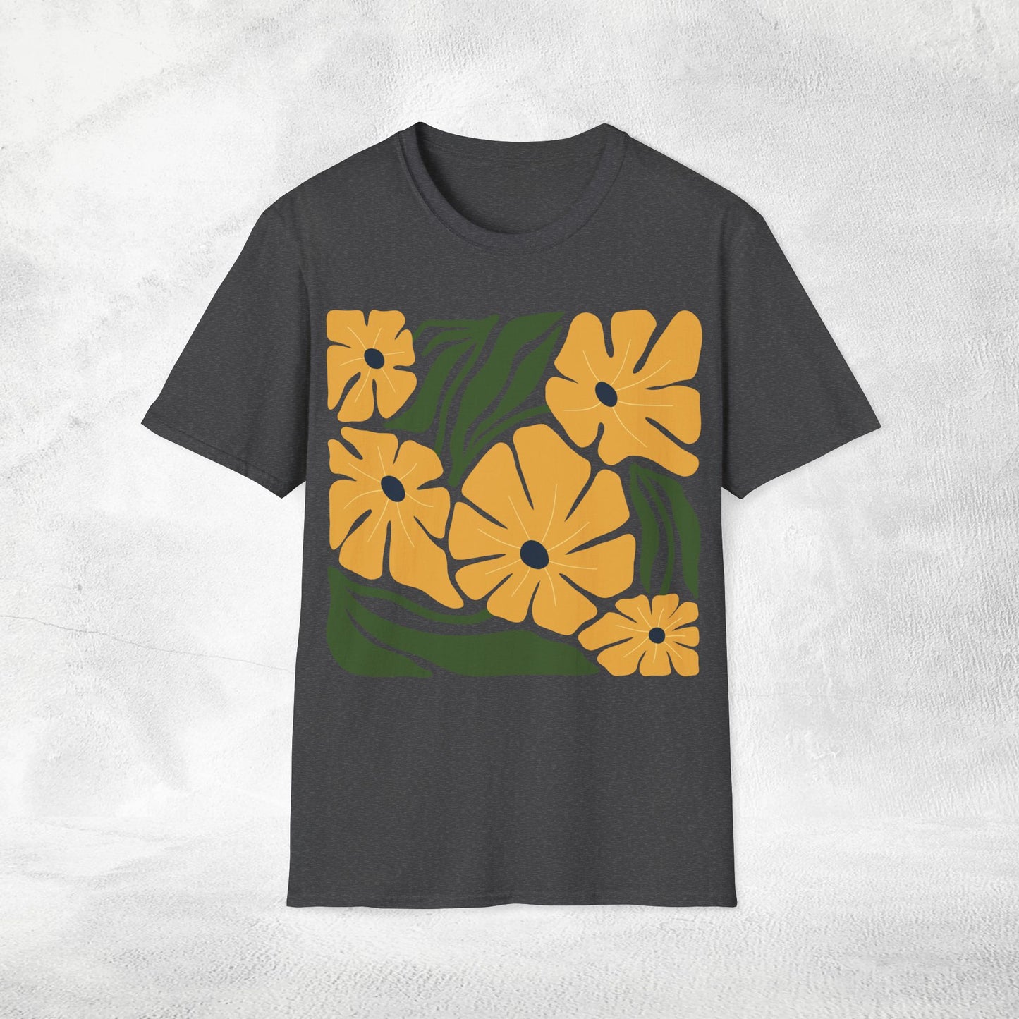 Womens shirt Dänische Blumen