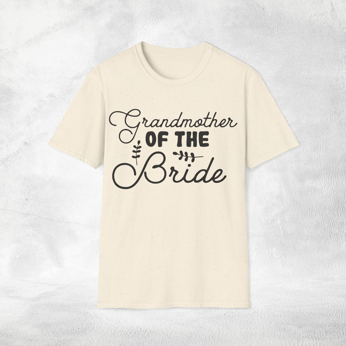 Women's T-Shirt grandmother of the bride bachelorette party