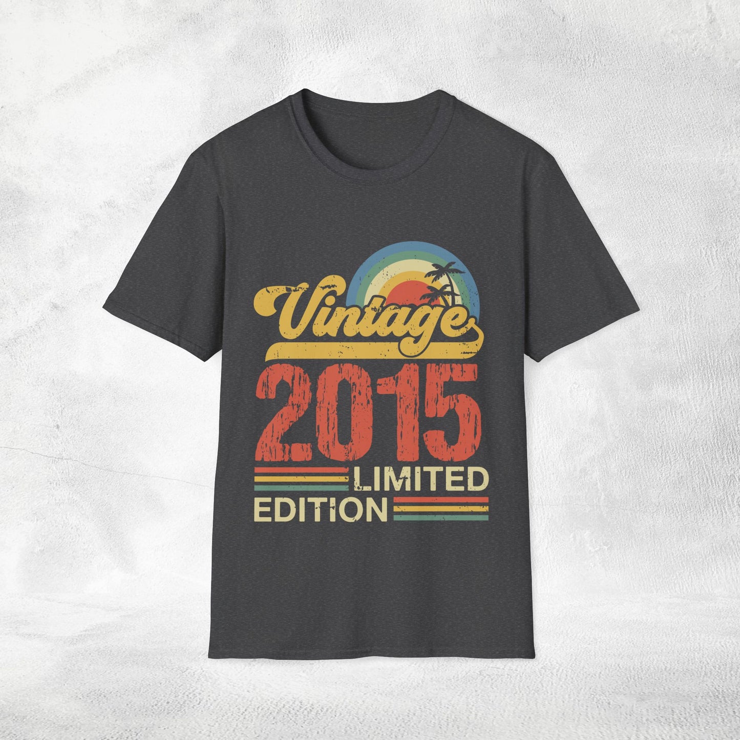 Unisex year of birth shirt 2015