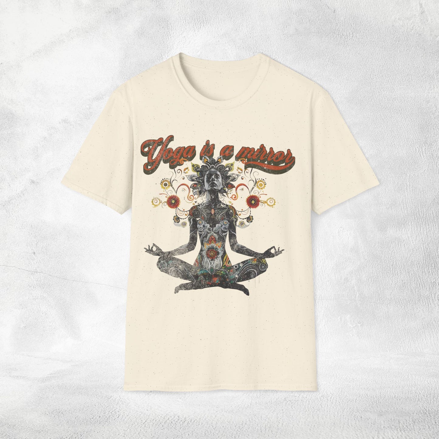 Women's yoga shirt Yoga is a mirror