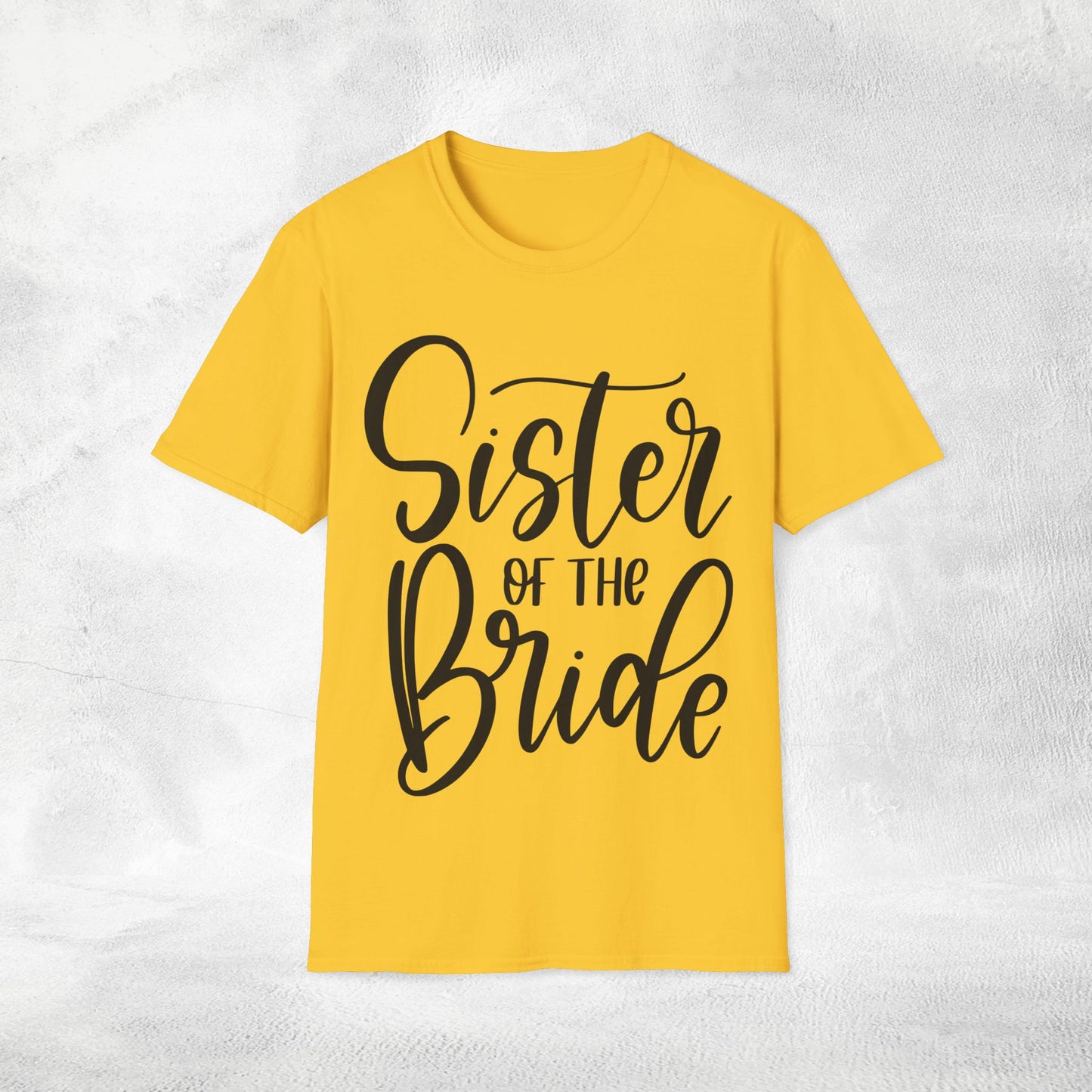 Women's T-Shirt Sister of the Bride bachelorette party