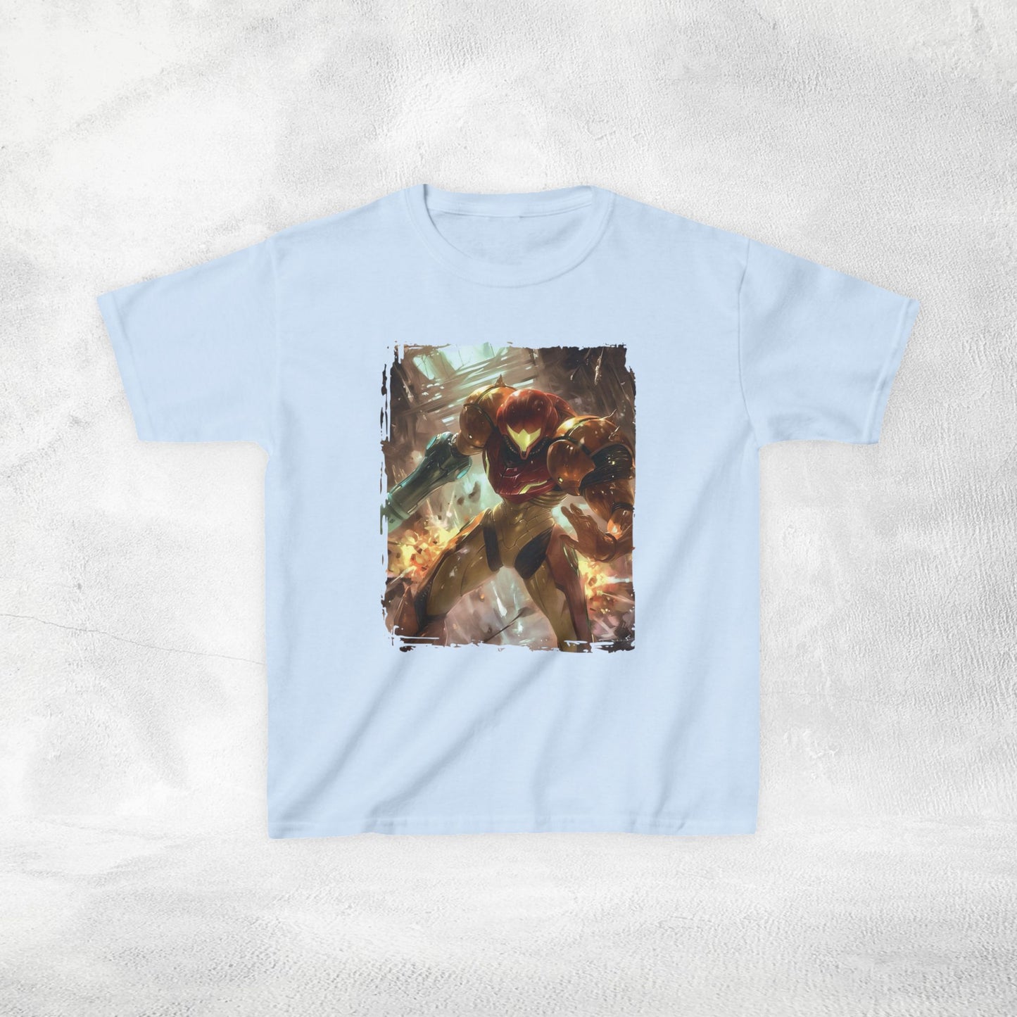 Kids gaming shirt Samus Aran