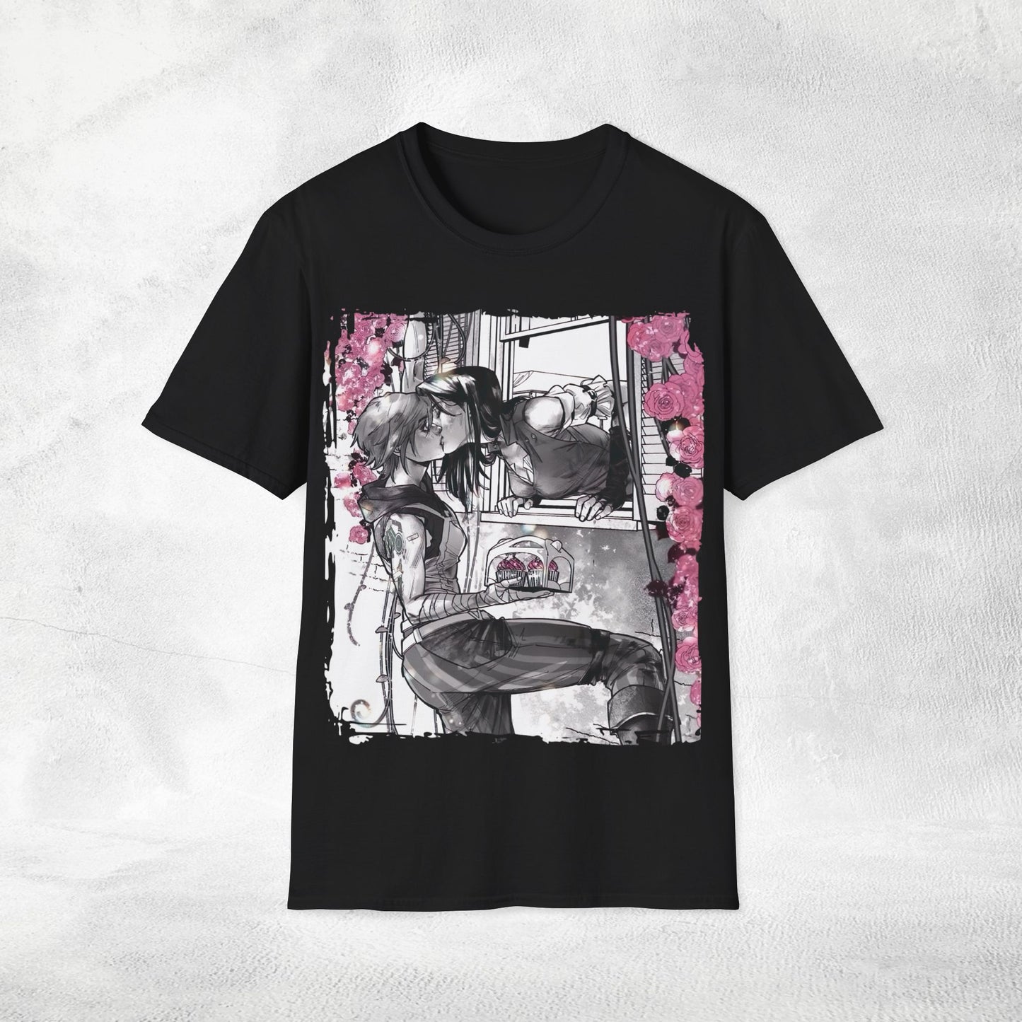 Unisex Gaming shirt Arcane Series LOL Caitlyn and Vi