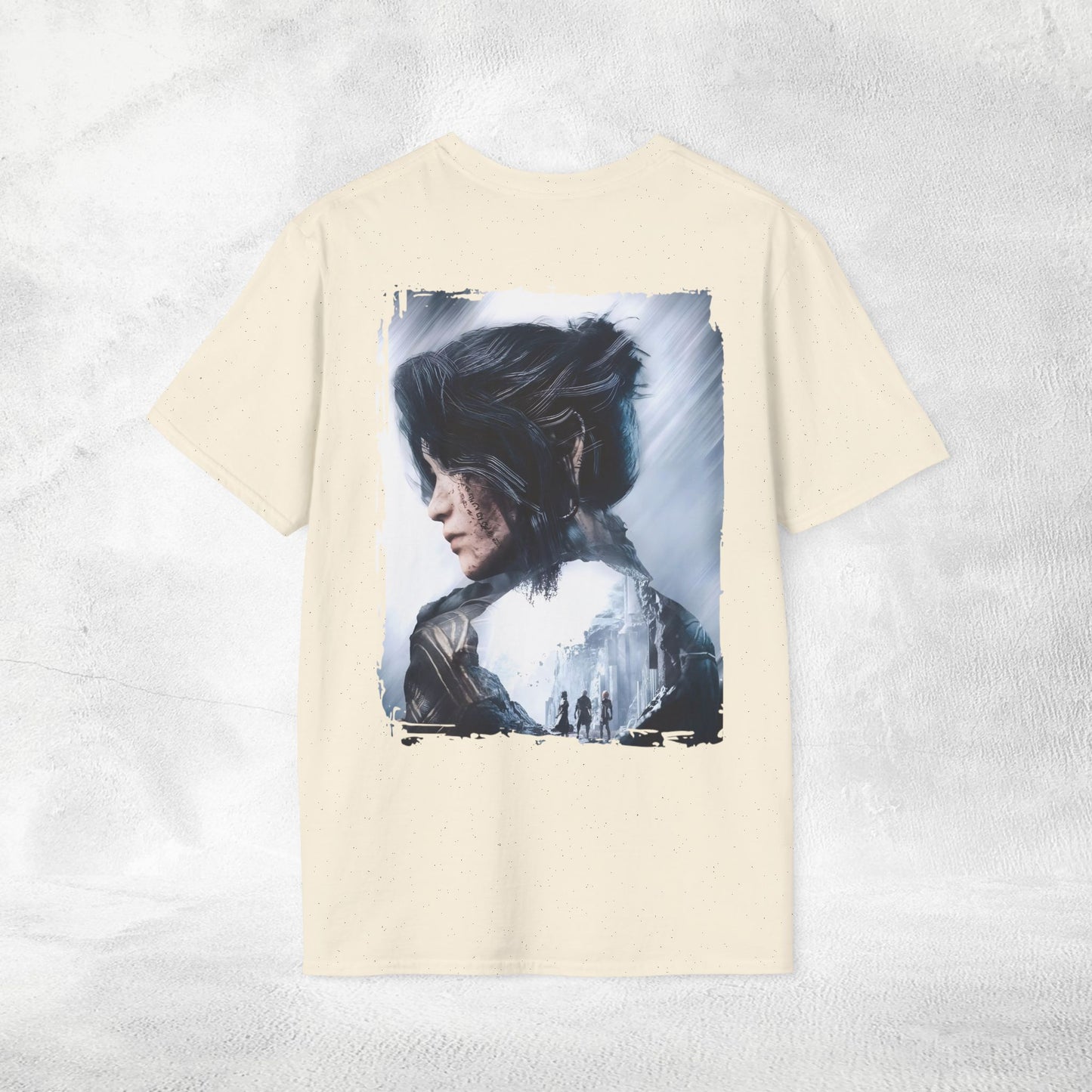 Unisex gaming shirt Expedition 33 Lune BACKPRINT