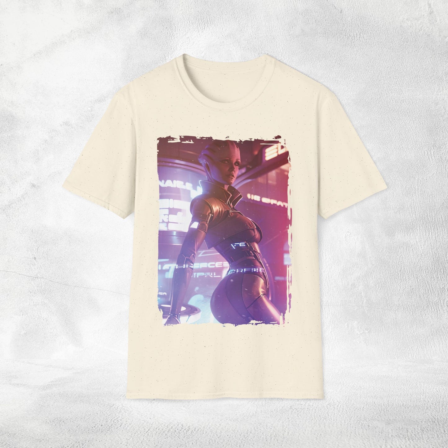 Unisex gaming shirt Mass Effect Liara T'Soni