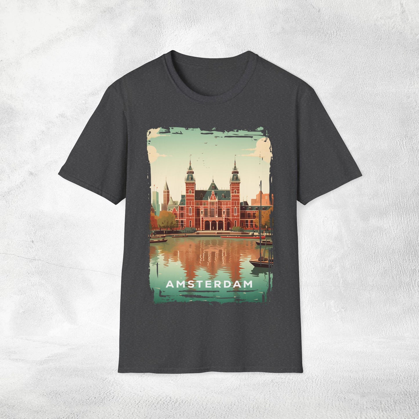 Women T-shirt Amsterdam vacation tee
