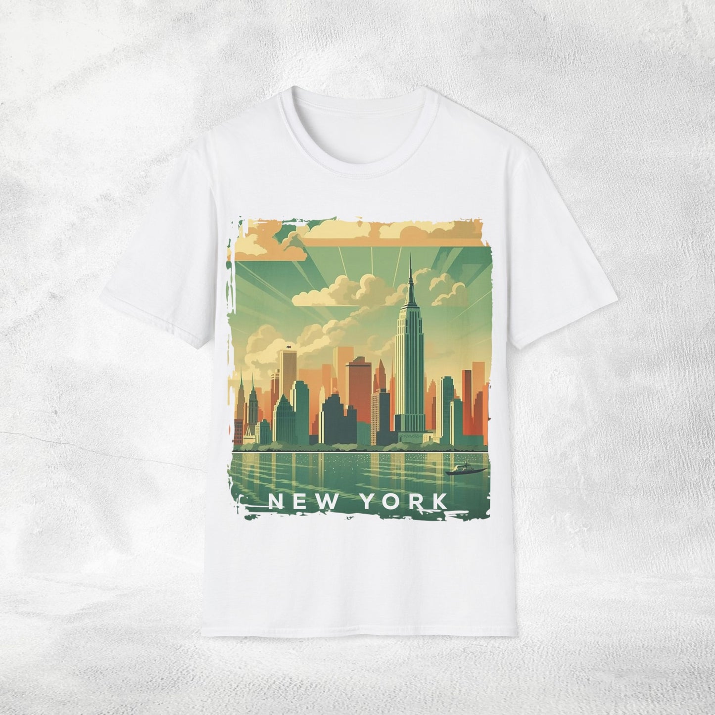 Women T-shirt New York vacation tee