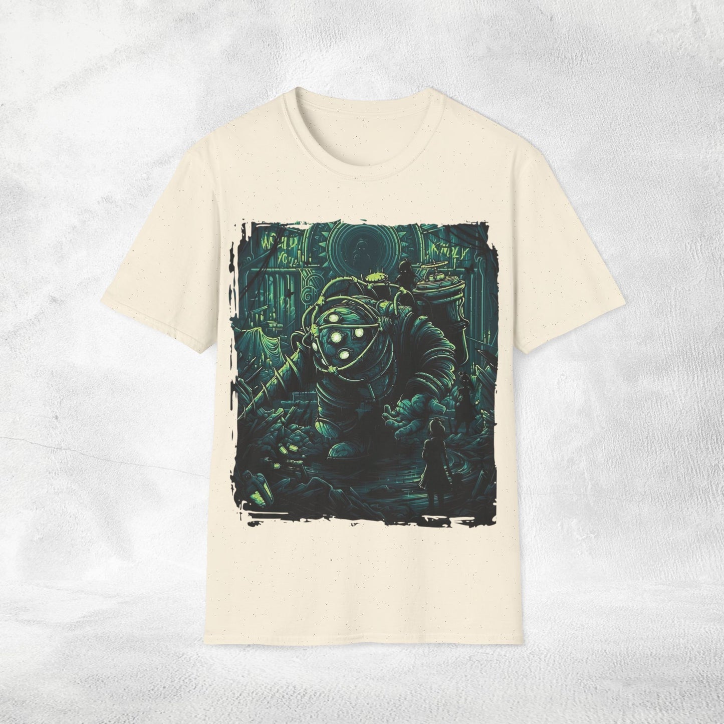 Unisex gaming shirt Bioshock Big Daddy